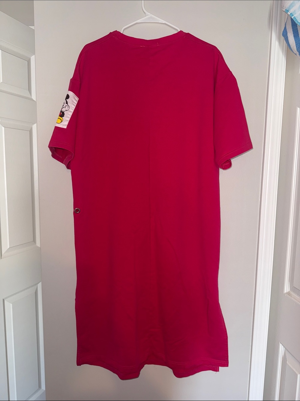 Mickey Mouse Graphic Tee Dress - Hot Pink - Picture 5 of 5